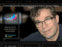 Tablet Screenshot of harrisweb.ca